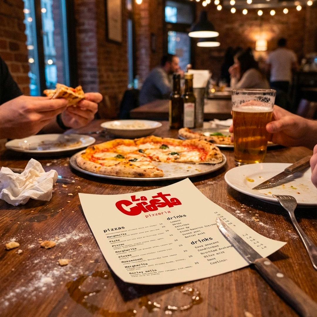 La Crosta — Brand completo per pizzeria pronto all’uso