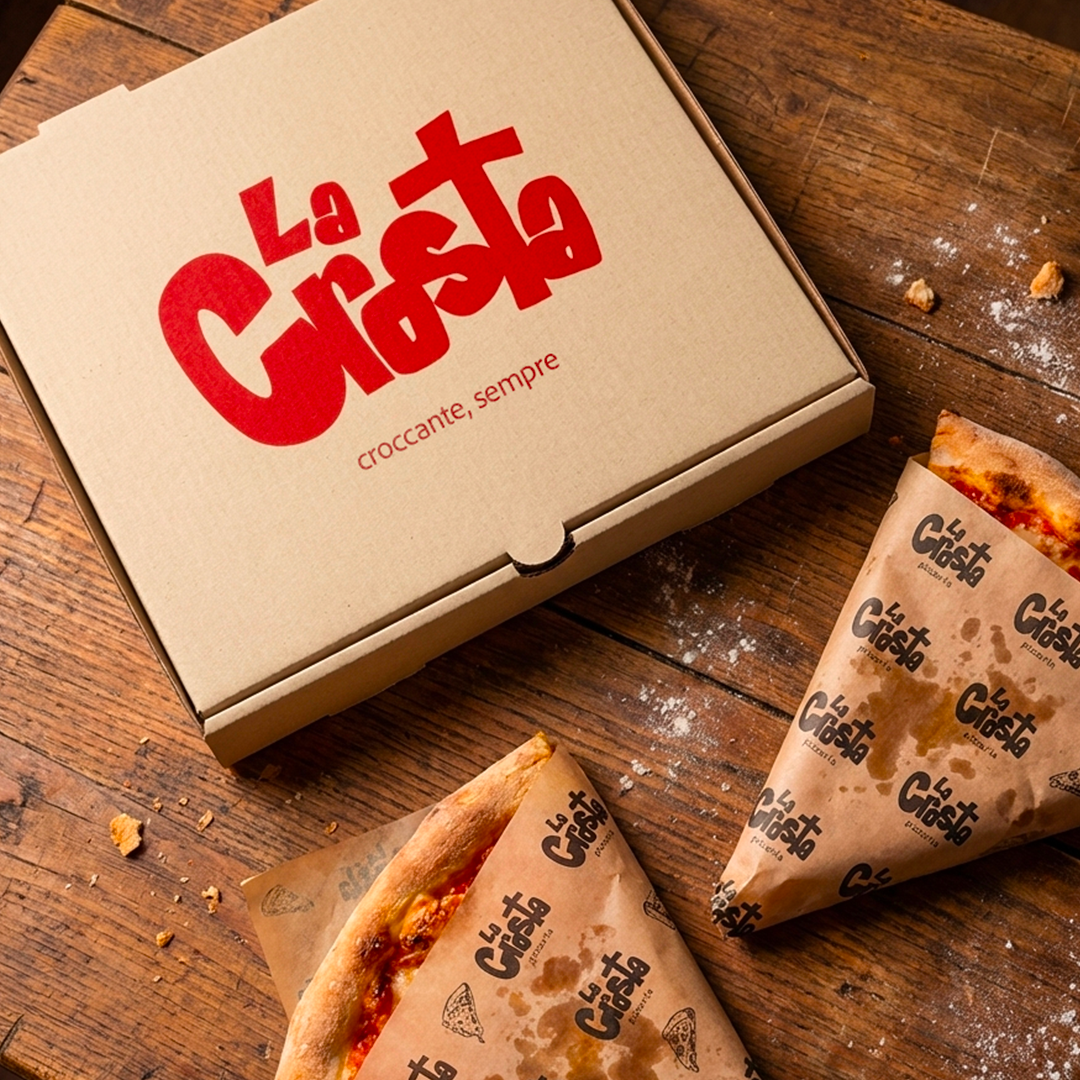 La Crosta — Brand completo per pizzeria pronto all’uso